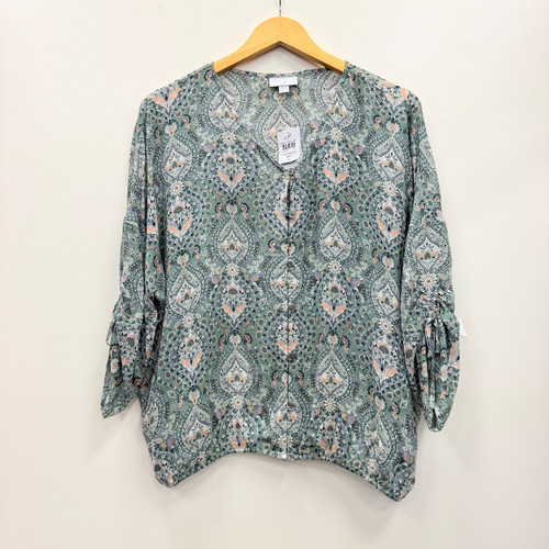 Vist Large View of Product Image Which is Used J. Jill Short Sleeve Top M-8/10