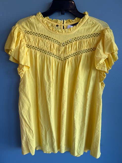 Vist Large View of Product Image Which is Used Lane Bryant Short Sleeve Top 1X-18