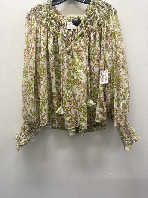 Vist Large View of Product Image Which is Used Green Misa los angles Long Sleeve Top M-8/10