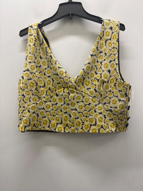 Vist Large View of Product Image Which is Used Yellow Maeve Sleeveless Top XL-16