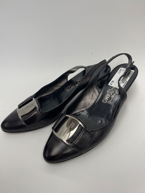 Vist Large View of Product Image Which is Used Salvatore Ferragamo Flats 8.5