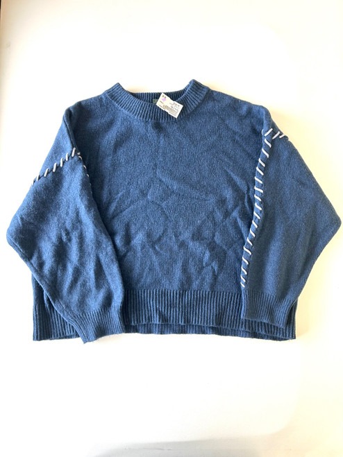 Vist Large View of Product Image Which is Used Terra & Sky Lightweight Sweater 3X-22