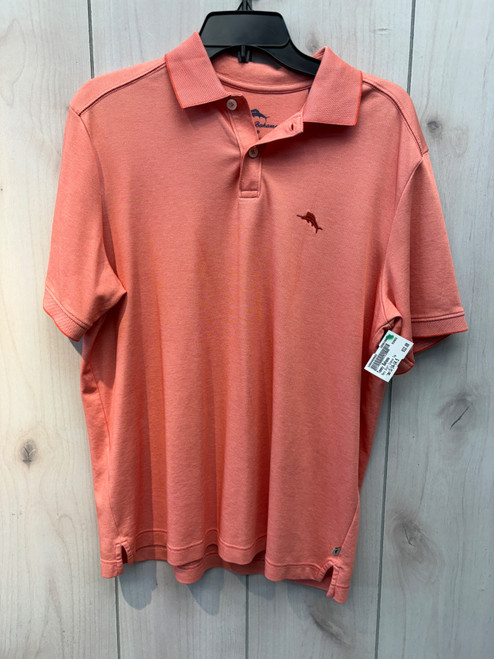 Vist Large View of Product Image Which is Used Tommy Bahama Mens Short Sleeve Top S/14-14.5