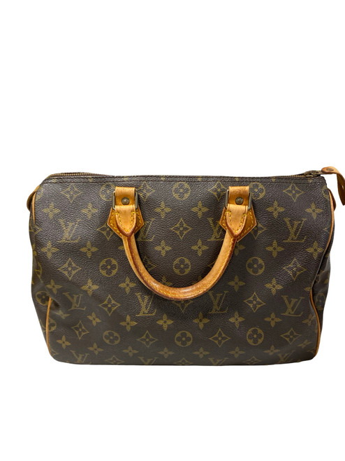 Vist Large View of Product Image Which is Used Louis Vuitton Large Leather Handbag