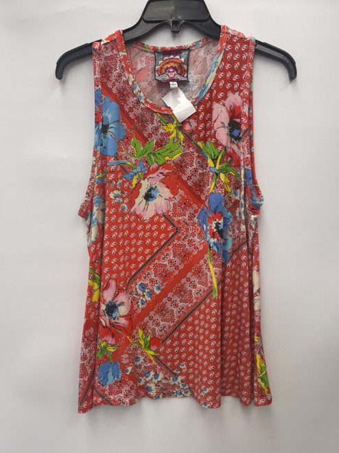 Vist Large View of Product Image Which is Top Brands Event Used Johnny Was Sleeveless Top M-8/10