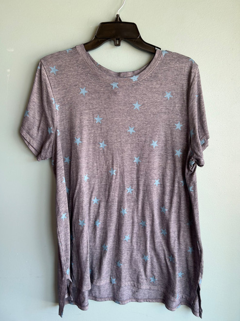 Vist Large View of Product Image Which is Used Lucky Brand Short Sleeve Top 1X-18
