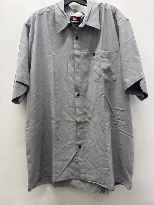 Vist Large View of Product Image Which is Used Grey Quicksilver Mens Short Sleeve Top 3X/19-19.5