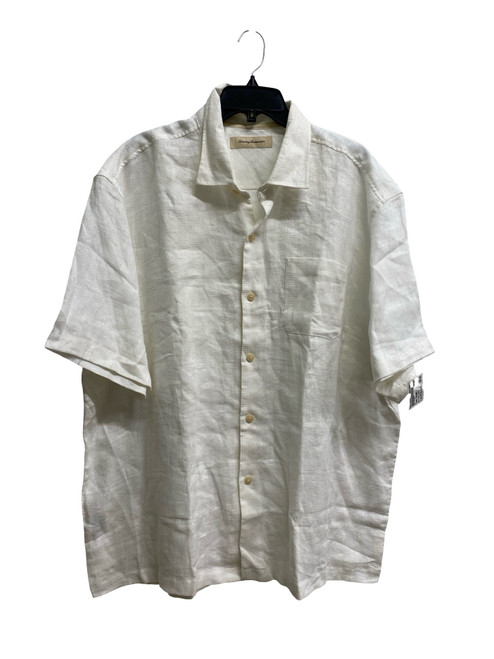Vist Large View of Product Image Which is Used Tommy Bahama Mens Short Sleeve Top 2X/18-18.5