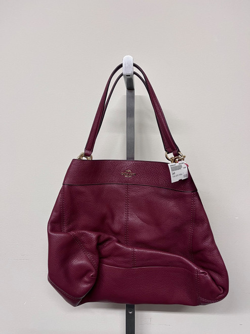 Vist Large View of Product Image Which is Used Coach Xlarge Leather Handbag