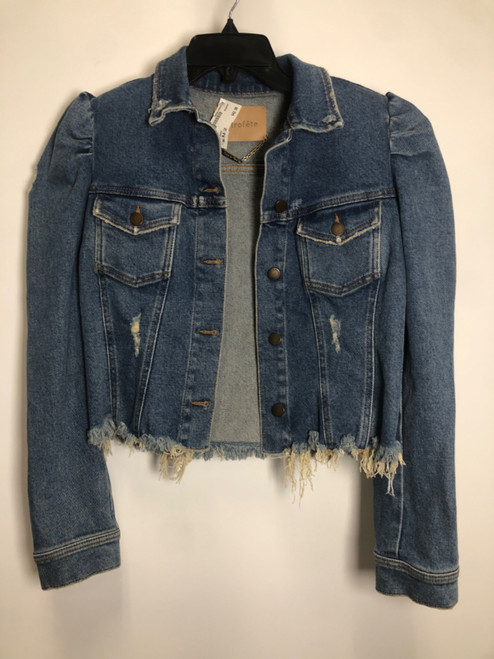Vist Large View of Product Image Which is Used Retrofête  Denim Jacket M-8/10