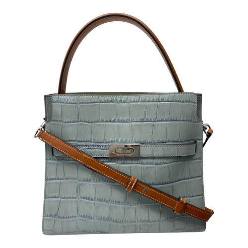 Vist Large View of Product Image Which is Used Tory Burch Large Leather Handbag