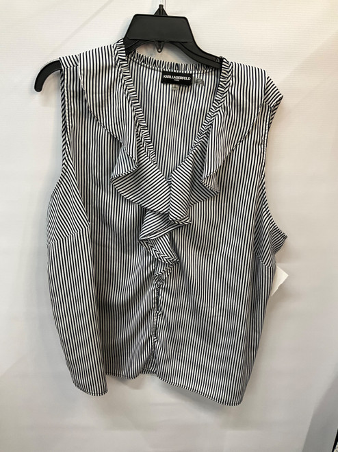Vist Large View of Product Image Which is Used Karl Lagerfeld Paris Tank Top 3X-22
