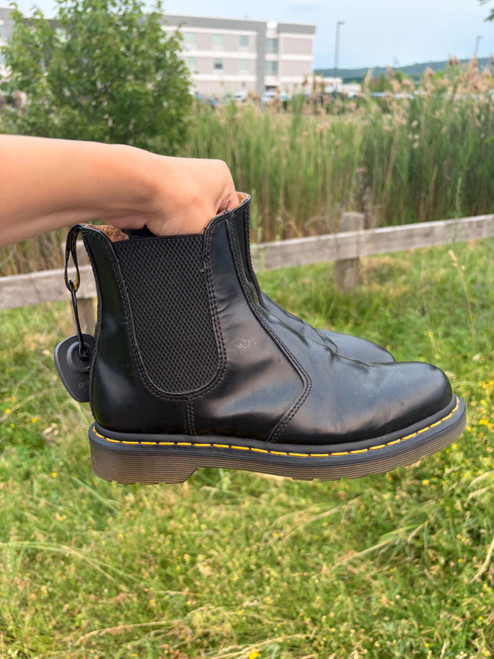 Vist Large View of Product Image Which is Used Dr. Martens Ankle Boots 9