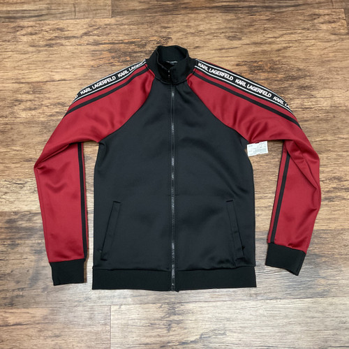 Vist Large View of Product Image Which is Used Karl Lagerfeld Paris Short Light Jacket S-4/6