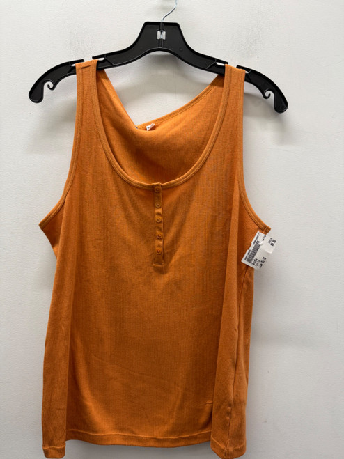 Vist Large View of Product Image Which is Used  Orange Uniqlo Tank Top XL-16