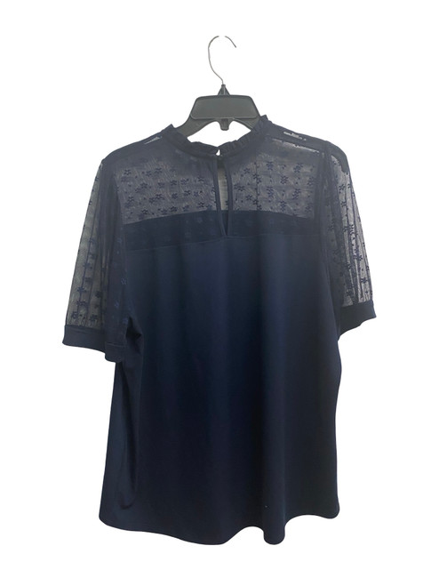 Vist Large View of Product Image Which is Used Adrianna Papell Short Sleeve Top XL-16