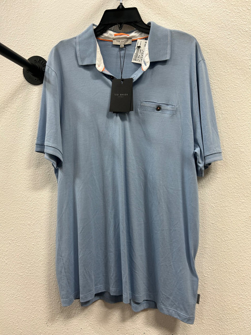 Vist Large View of Product Image Which is Used Ted Baker London Mens Short Sleeve Top M/15-15.5