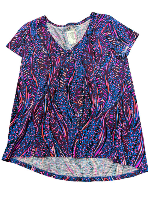 Vist Large View of Product Image Which is Used Lilly Pulitzer T-Shirt L-12/14