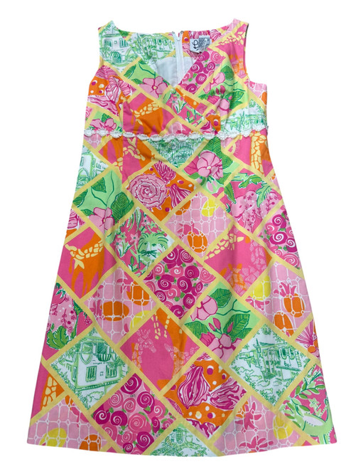 Vist Large View of Product Image Which is Used Lilly Pulitzer Short Dress B S-4/6