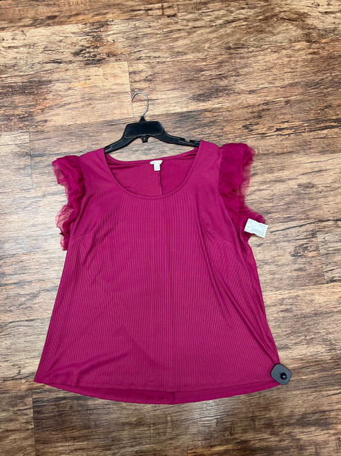 Vist Large View of Product Image Which is Used Cato Sleeveless Top 1X-18