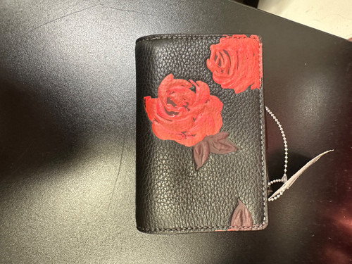 Vist Large View of Product Image Which is Used Coach Leather Wallet