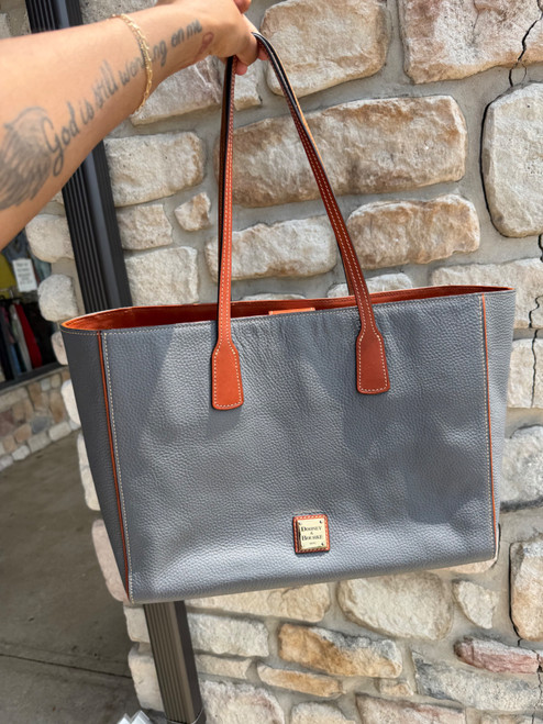 Vist Large View of Product Image Which is Used Dooney & Bourke Large Leather Handbag