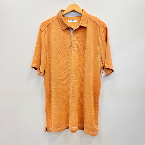 Vist Large View of Product Image Which is Used Tommy Bahama Mens Short Sleeve Top L/16-16.5