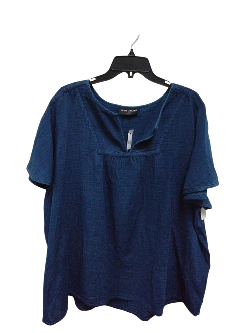 Vist Large View of Product Image Which is Used Lane Bryant Short Sleeve Top 4X-24