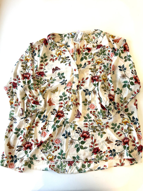 Vist Large View of Product Image Which is Used Tahari Long Sleeve Top 2X-20