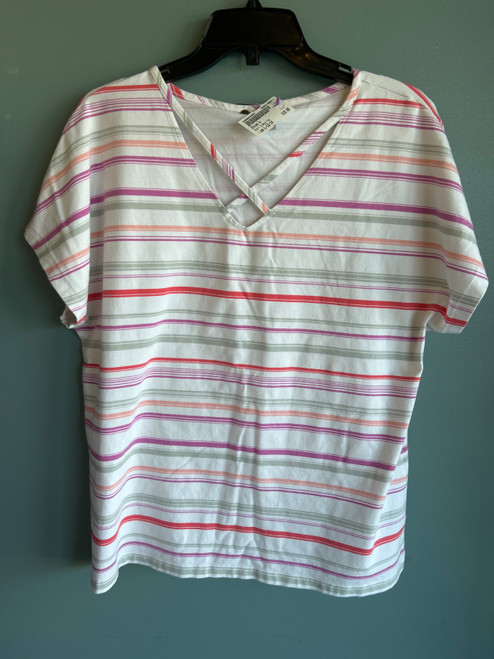 Vist Large View of Product Image Which is Used Chico's Short Sleeve Top L-12/14