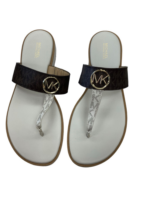 Vist Large View of Product Image Which is Used Michael Michael Kors Wedge Sandals 9