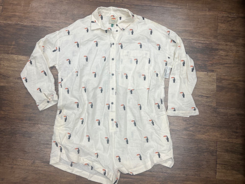 Vist Large View of Product Image Which is Used Farm Rio Romper XL-16