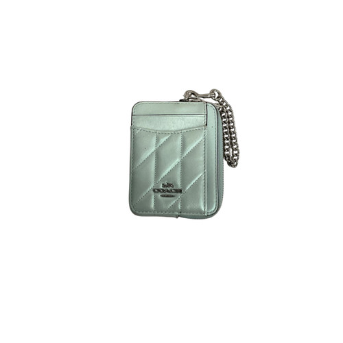 Vist Large View of Product Image Which is Used Coach Leather Wristlet