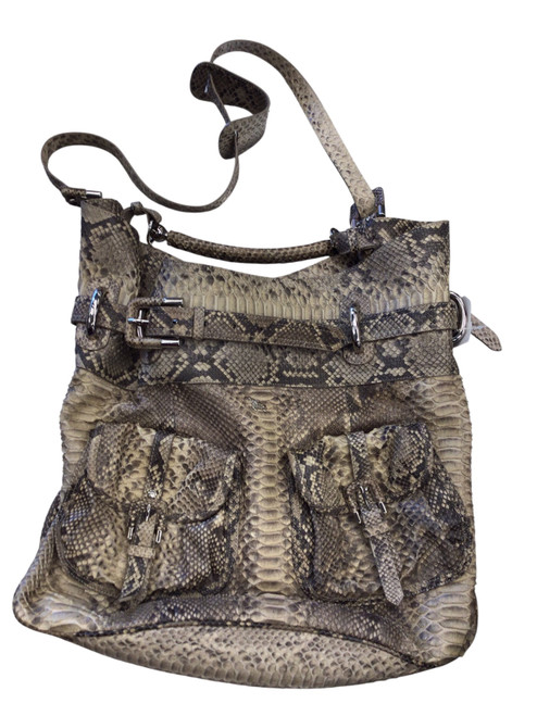 Vist Large View of Product Image Which is Burberry Large Leather Handbag