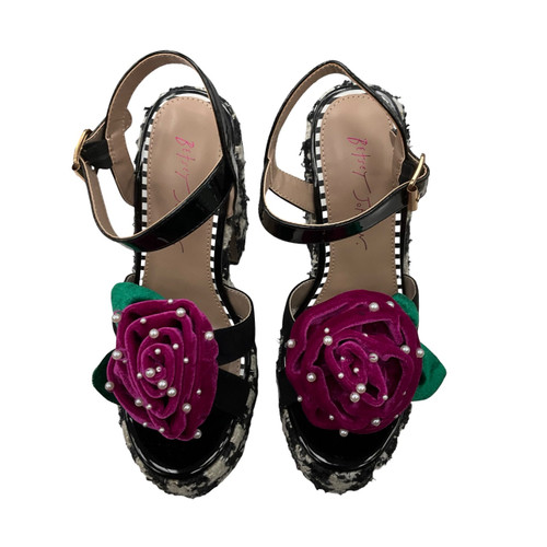 Vist Large View of Product Image Which is Used Betsey Johnson Dress Sandals 7.5