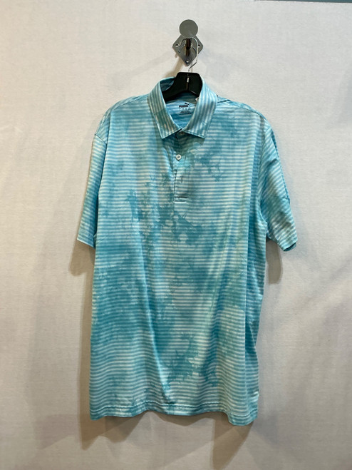 Vist Large View of Product Image Which is Used Puma Mens Short Sleeve Top L/16-16.5