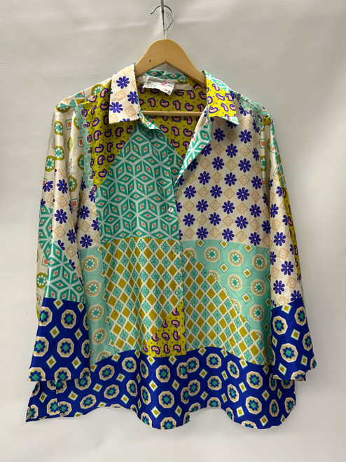 Vist Large View of Product Image Which is Used Zara Long Sleeve Top XL-16