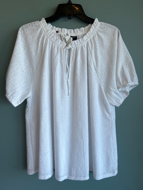 Vist Large View of Product Image Which is Used Lane Bryant Short Sleeve Top L-12/14