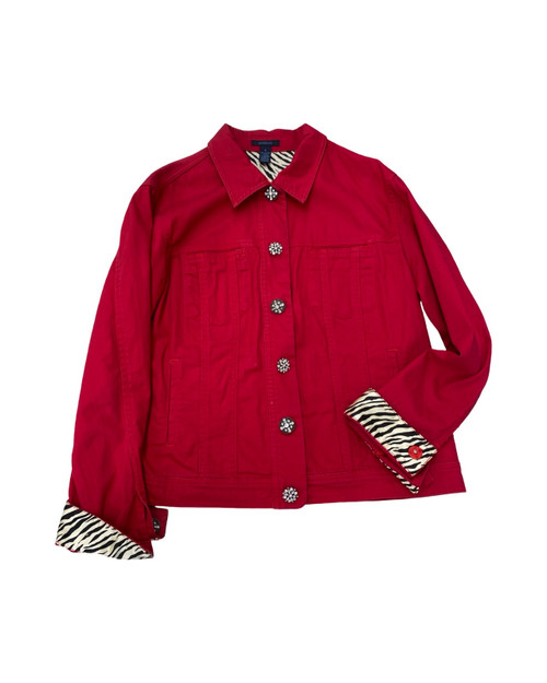 Vist Large View of Product Image Which is Used Westbound Denim Jacket M-8/10
