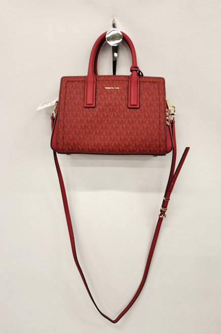 Vist Large View of Product Image Which is Used Michael Michael Kors Large Leather Handbag