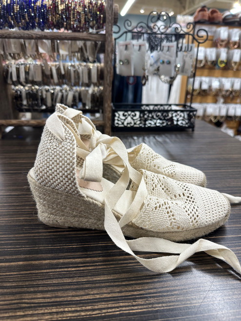 Vist Large View of Product Image Which is Used J. Crew Wedge Sandals 8.5