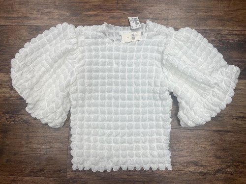 Vist Large View of Product Image Which is Used Anthropologie Short Sleeve Top S-4/6