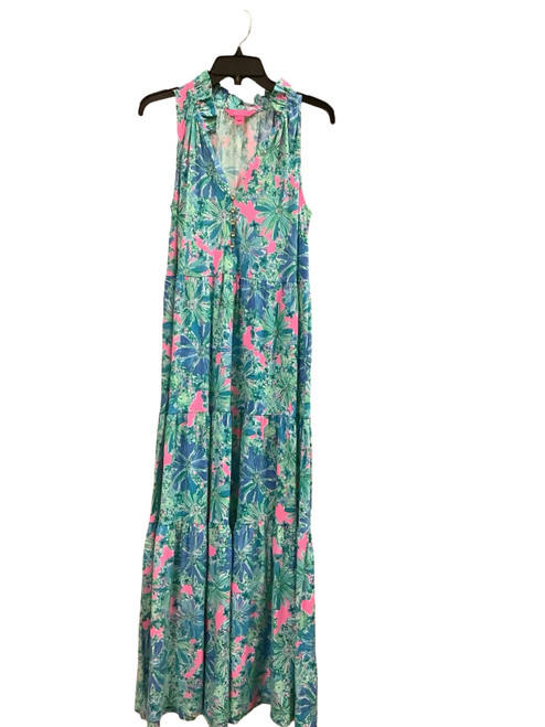 Vist Large View of Product Image Which is Used Lilly Pulitzer Long Dress B S-4/6