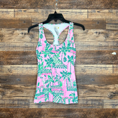 Vist Large View of Product Image Which is Used Lilly Pulitzer Active Tank Top XS-0/2