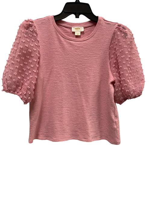Vist Large View of Product Image Which is Used Maeve Short Sleeve Top S-4/6