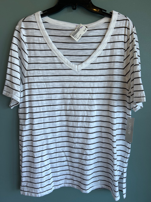 Vist Large View of Product Image Which is Used Chico's T-Shirt L-12/14
