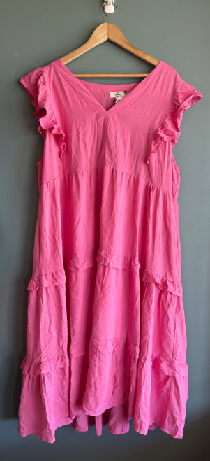 Vist Large View of Product Image Which is Used Entro Long Dress F 2X-20