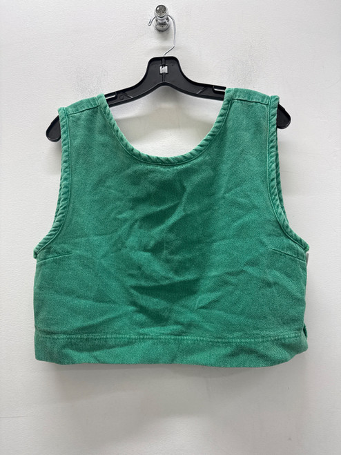 Vist Large View of Product Image Which is Used Free People Green Sleeveless Top XL-16