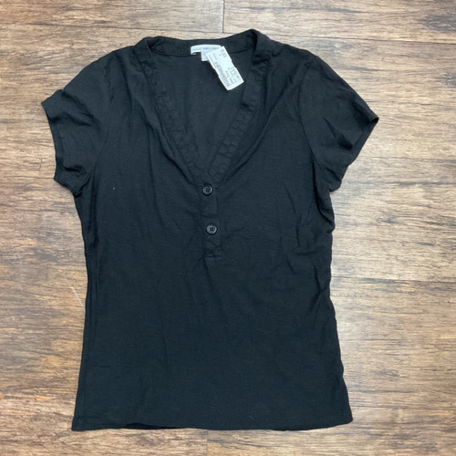 Vist Large View of Product Image Which is Used James Perse Short Sleeve Top XS-0/2