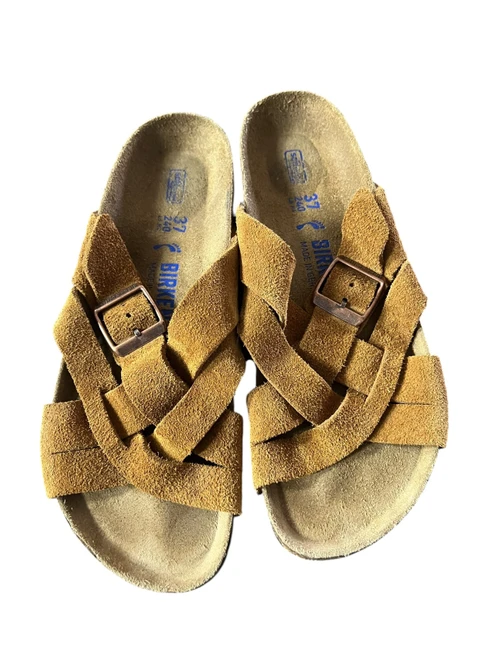 Vist Large View of Product Image Which is Used Birkenstock Flip Flops 6